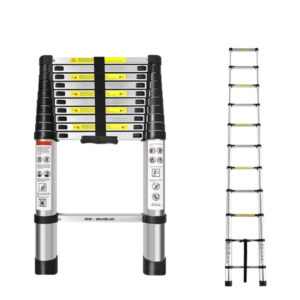 Telescopic Ladder – 4.4m (14.5ft), 150kg Capacity