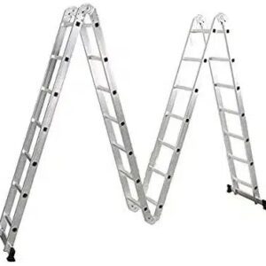 4by7 Aluminium Folding Ladder 28ft