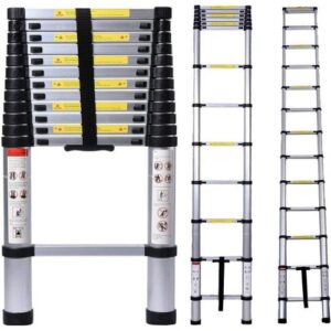 Heavy duty Telescoping Extension Ladder 5.0m/16.5ft