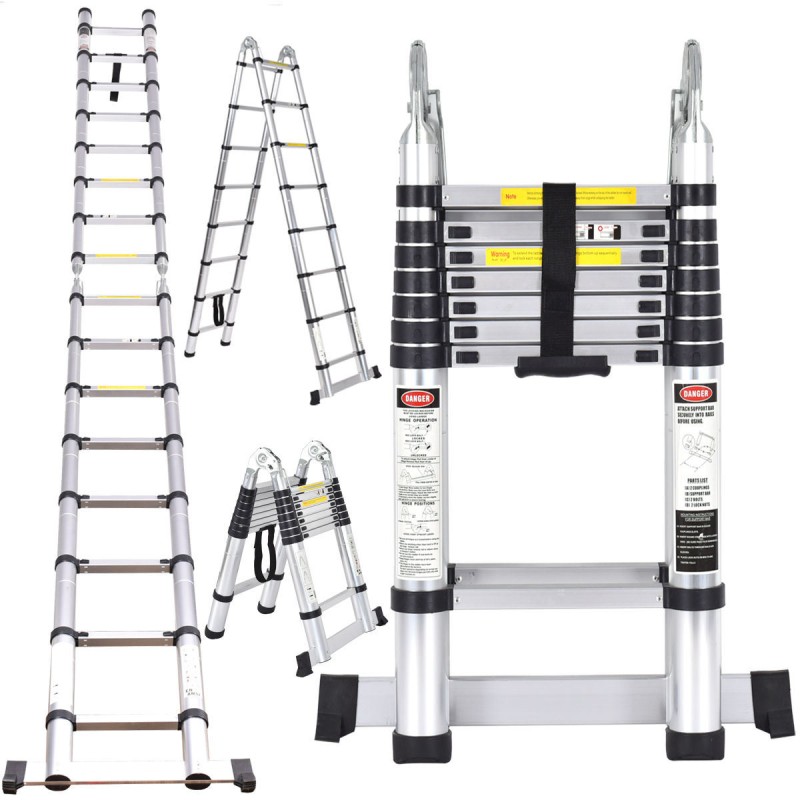 single-and-double-telescopic-ladders