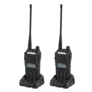 Baofeng UV-82 Quality 10 Km Range Walkie Talkie Radio Calls - 2 Pieces