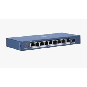 Hikvision DS-3E0109P-E/M(B) 8-Port PoE Switch 10/100 Mbps